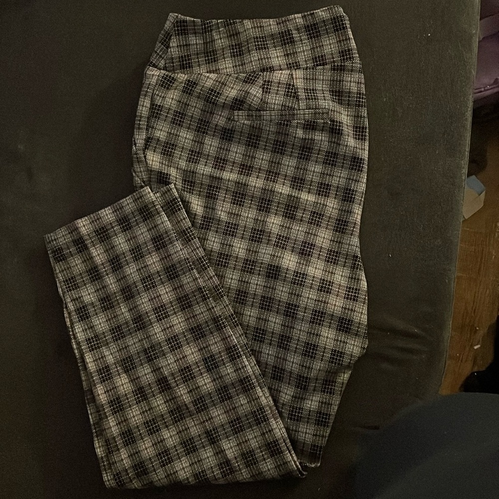 Plaid Dress Pants
